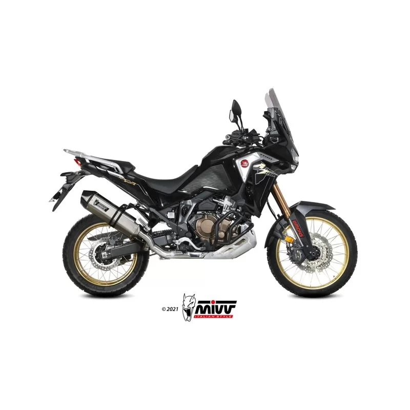 Hp Corse Sport Exhaust HO4TR1100T-AB Honda Africa Twin CRF 1100L