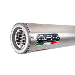 GPR Honda Cb 650 F 2017/18 e4 E4.CO.H.249.CAT.M3.INOX