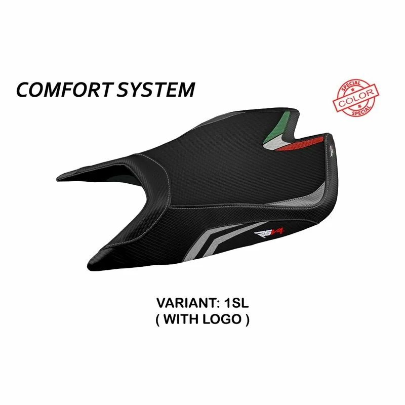 Seat cover Aprilia RSV4 (2021) Leon Special Color Comfort System 