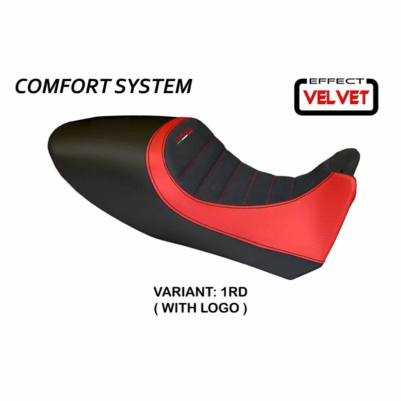 Funda de Asiento con Ducati Diavel (11-13) - Arezzo Color Velvet Comfort System