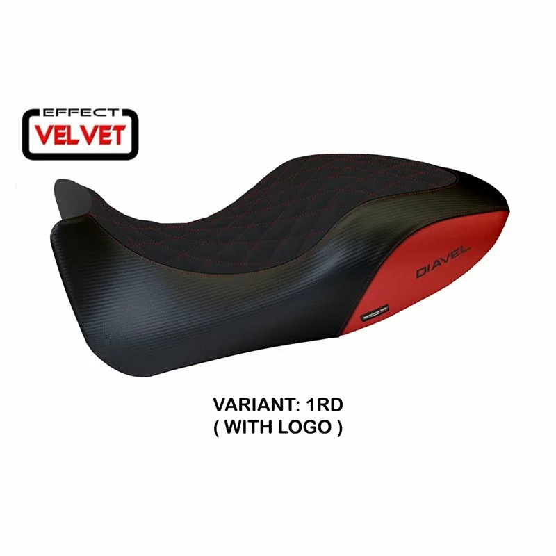 Funda de Asiento con Ducati Diavel (11-13) - Viano 1 terciopelo