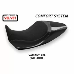 Funda de Asiento con Ducati Diavel 1260 (19-21) - Saranda 1 sistema de Comfort de terciopelo