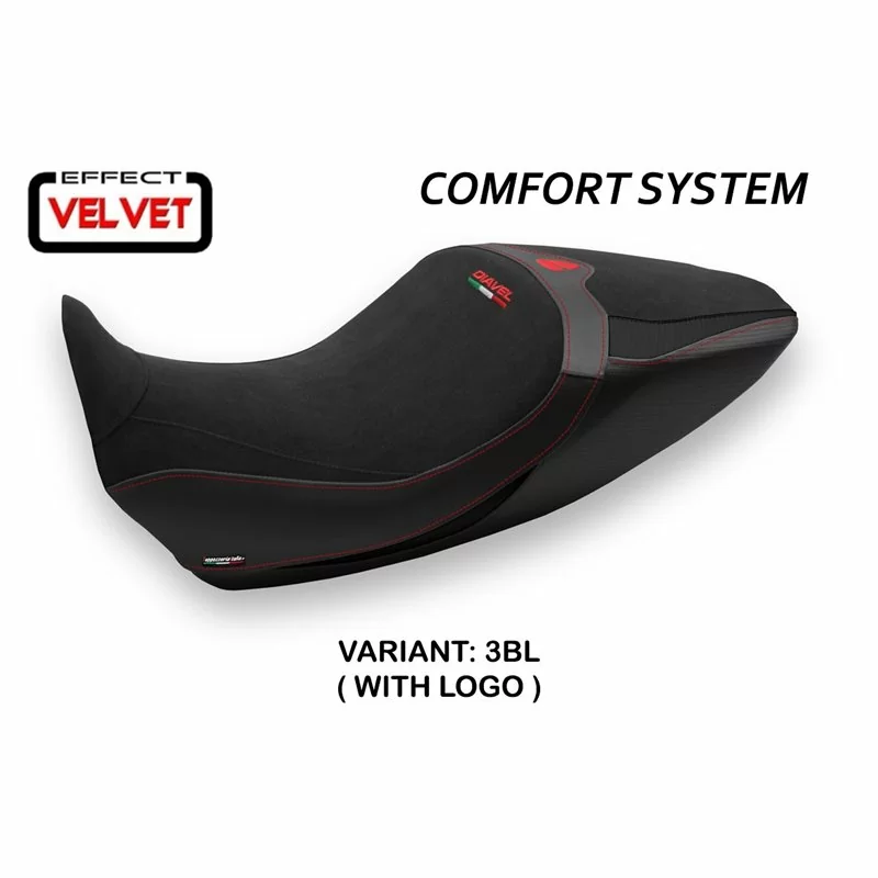 Seat cover Ducati Diavel 1260 (19-21) Saranda 1 Velvet Comfort System 