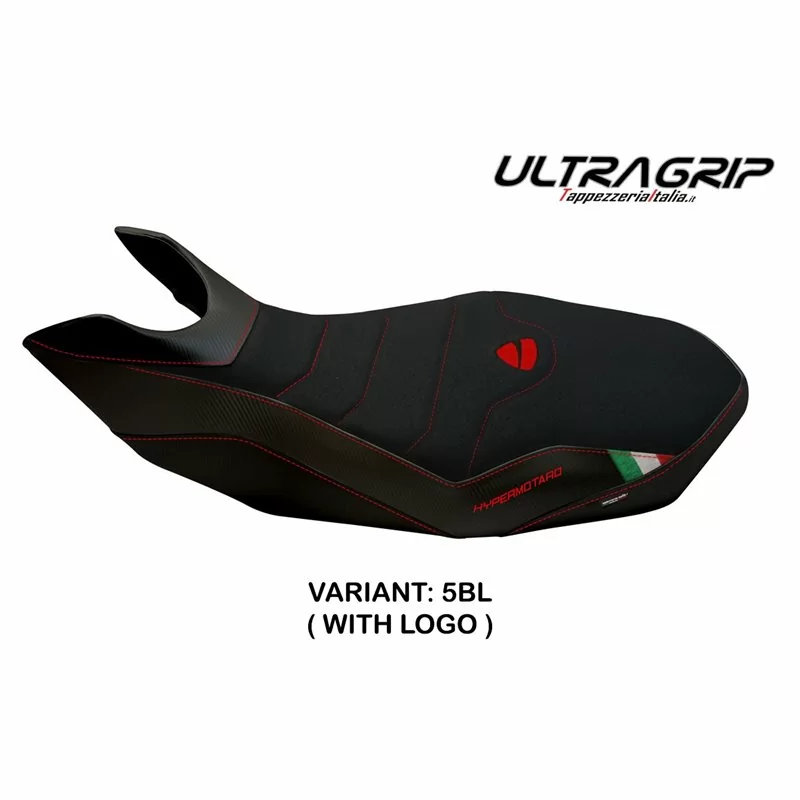 Sitzbezug mit Ducati Hypermotard 796/1100/1100 EVO (07-12) - Ribe 2 Ultragrip