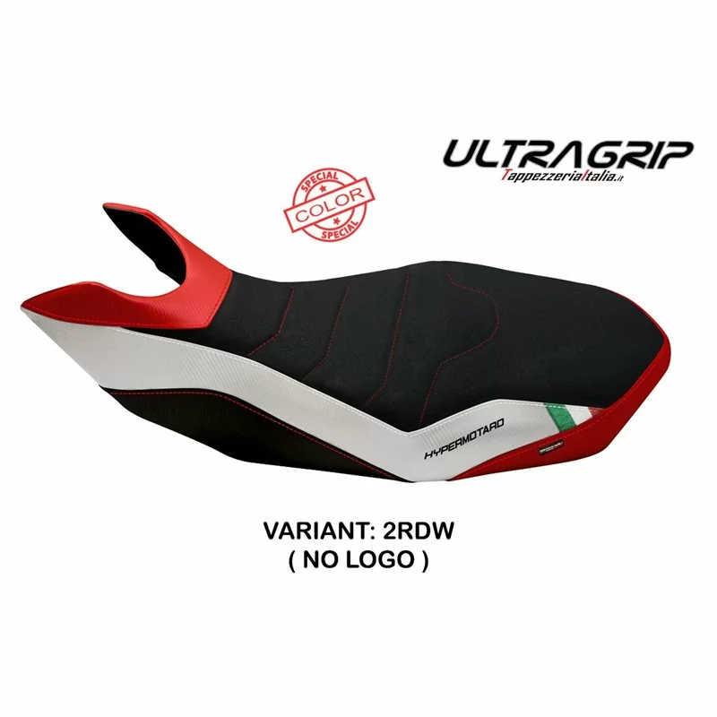 Sitzbezug mit Ducati Hypermotard 796/1100/1100 EVO (07-12) - Ribe Sonderfarbe Ultragrip