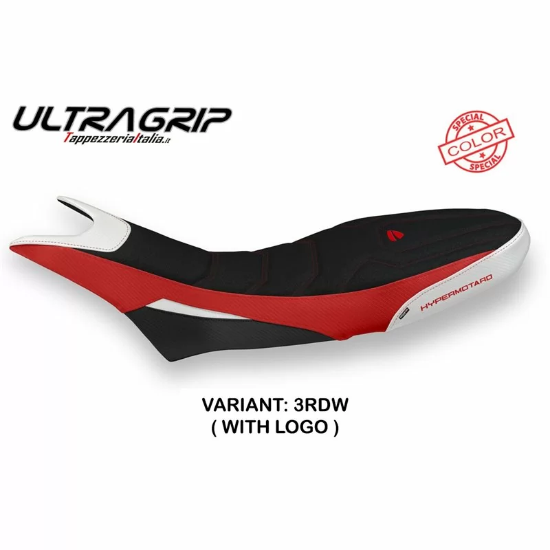 Sitzbezug mit Ducati Hypermotard 950 - Luna Sonderfarbe Ultragrip