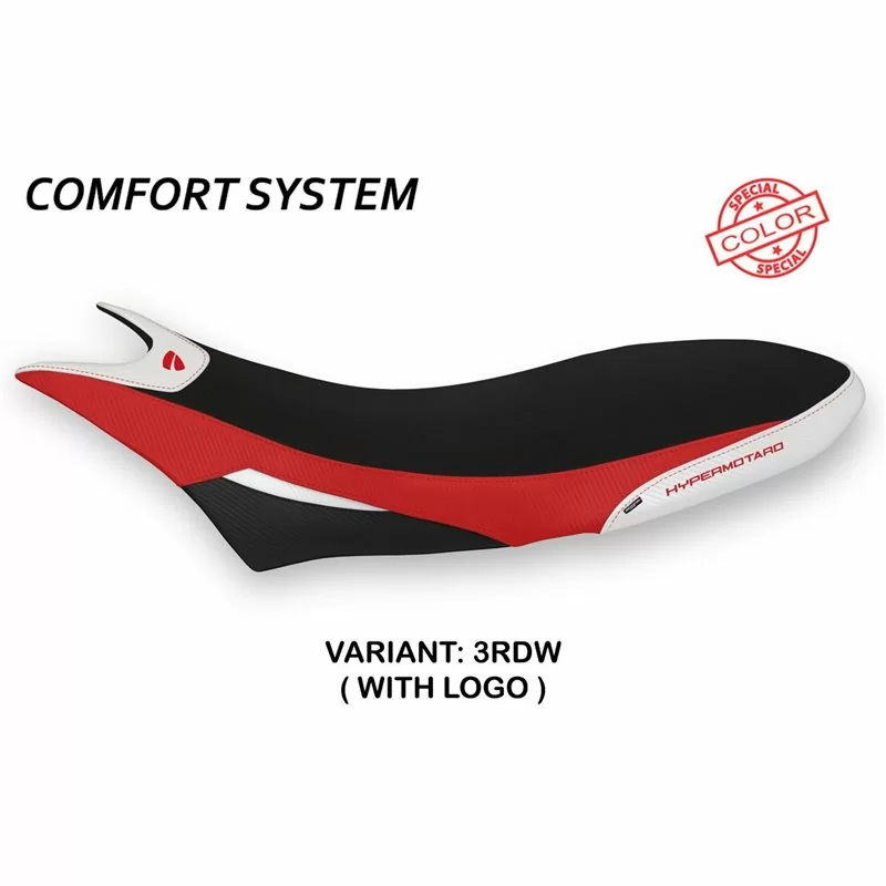 Funda de Asiento con Ducati Hypermotard 950 - Orlando sistema de Comfort de Color Especial