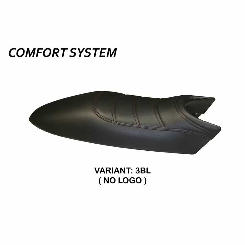 Seat cover Ducati Monster (94-07) Total Black Comfort System 