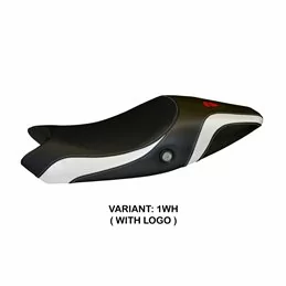 Funda de Asiento con Ducati Monster 1100/1100 EVO (09-13) - Logos Carbon Colat