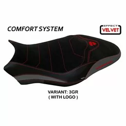 Funda de Asiento con Ducati Monster 821/1200 (17-20) - Ovada 1 Velvet Comfort System