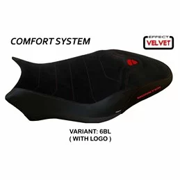 Housse de Selle Ducati Monster 821/1200 (17-20) Ovada 2 Velvet Comfort System