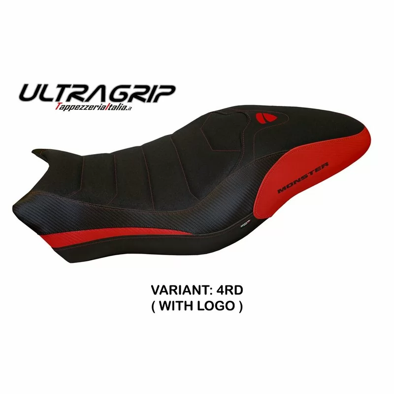 Sitzbezug mit Ducati Monster 821/1200 (17-20) - Piombino 1 Ultragrip