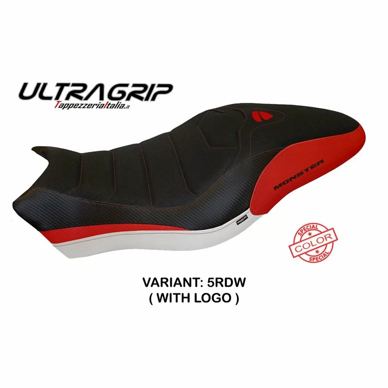 Sitzbezug mit Ducati Monster 821/1200 (17-20) - Piombino Sonderfarbe Ultragrip