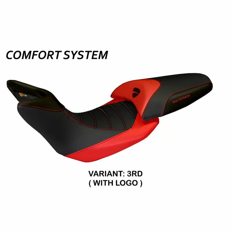 Sitzbezug mit Ducati Multistrada 1200/1260 (15-20) Noto KomfortSystem - 