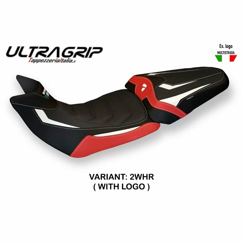 Sitzbezug mit Ducati Multistrada 1200/1260 (15-20) - Bobbio Sonderfarbe Ultragrip