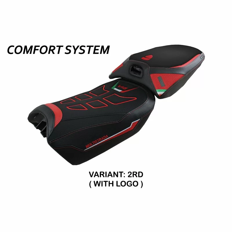 Sitzbezug mit Ducati Multistrada V4 - Meknes KomfortSystem