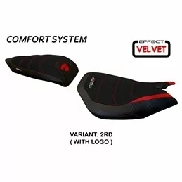 Funda de Asiento con Ducati Panigale 1199 (11-15) - con sistema de Comfort de terciopelo Leiden