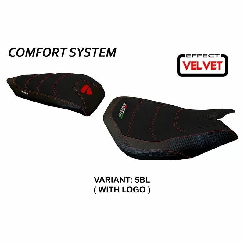 Rivestimento Sella Ducati Panigale 1199 (11-15) - Leiden Velvet Comfort System