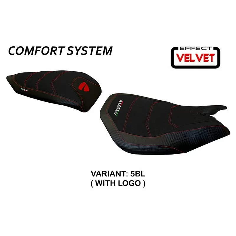 Housse de Selle Ducati Panigale 1299 (15-18) Leiden Velvet Comfort System