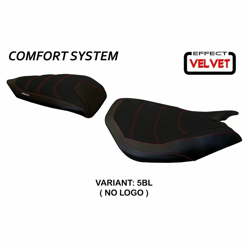 Sitzbezug mit Ducati Panigale 959 (16-18) Leiden Samt Comfort System - 