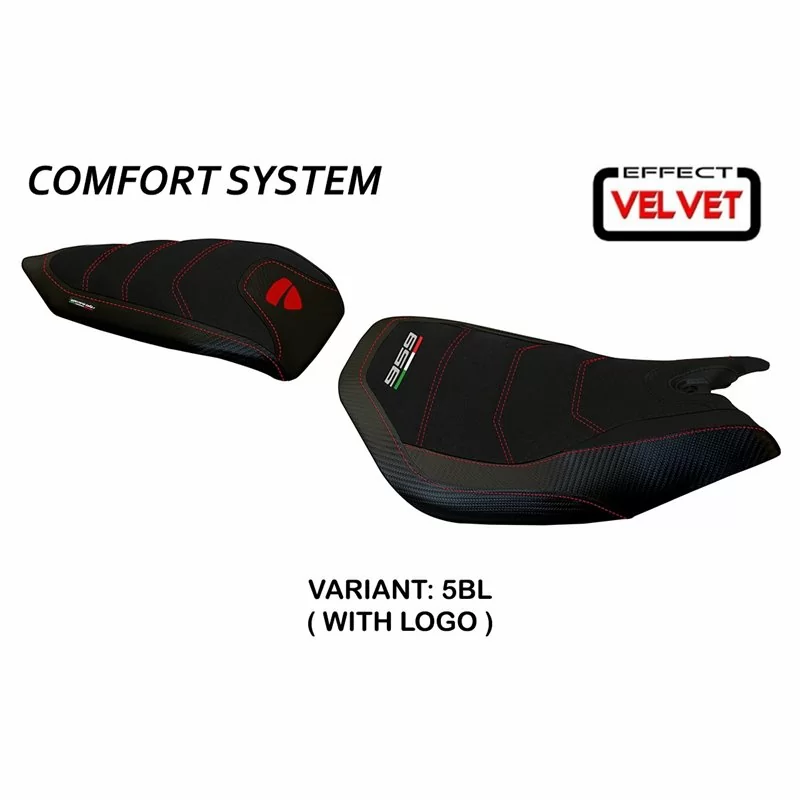 Rivestimento Sella Ducati Panigale 959 (16-18) - Leiden Velvet Comfort System