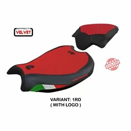 Housse de Selle avec Ducati Streetfighter V2 (2022) Mina velours