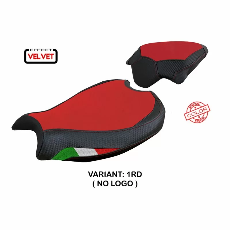 Housse de Selle avec Ducati Streetfighter V2 (2022) Mina velours