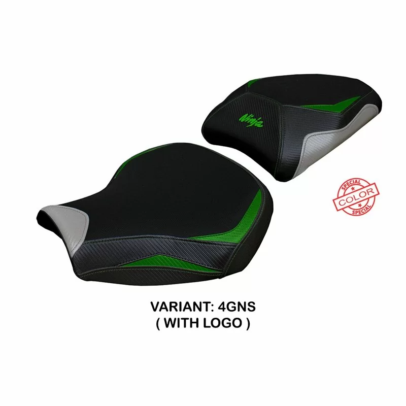 Seat cover with Kawasaki Ninja H2 1000 SX Moniz