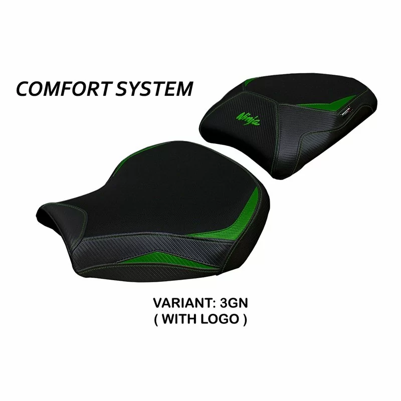 Housse de Selle avec le système de Comfort Moniz du Kawasaki Ninja H2 1000 SX