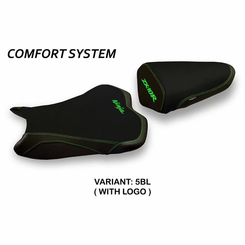 Funda de Asiento con Kawasaki Ninja ZX 10 R (08-10) - Agra 2 sistema de Comfort