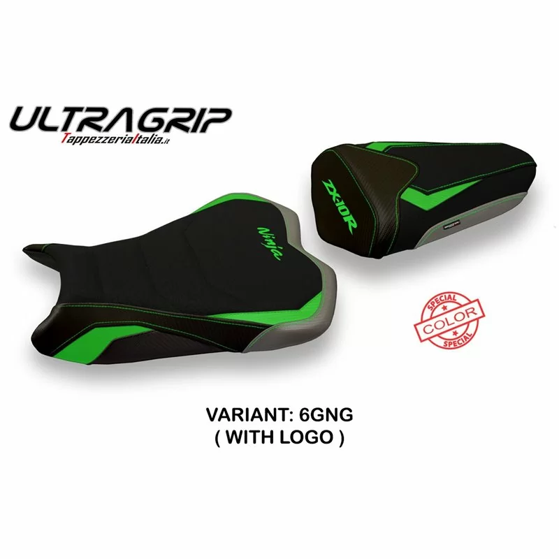 Housse de Selle Kawasaki Ninja ZX 10 R (08-10) Quito Special Color Ultragrip