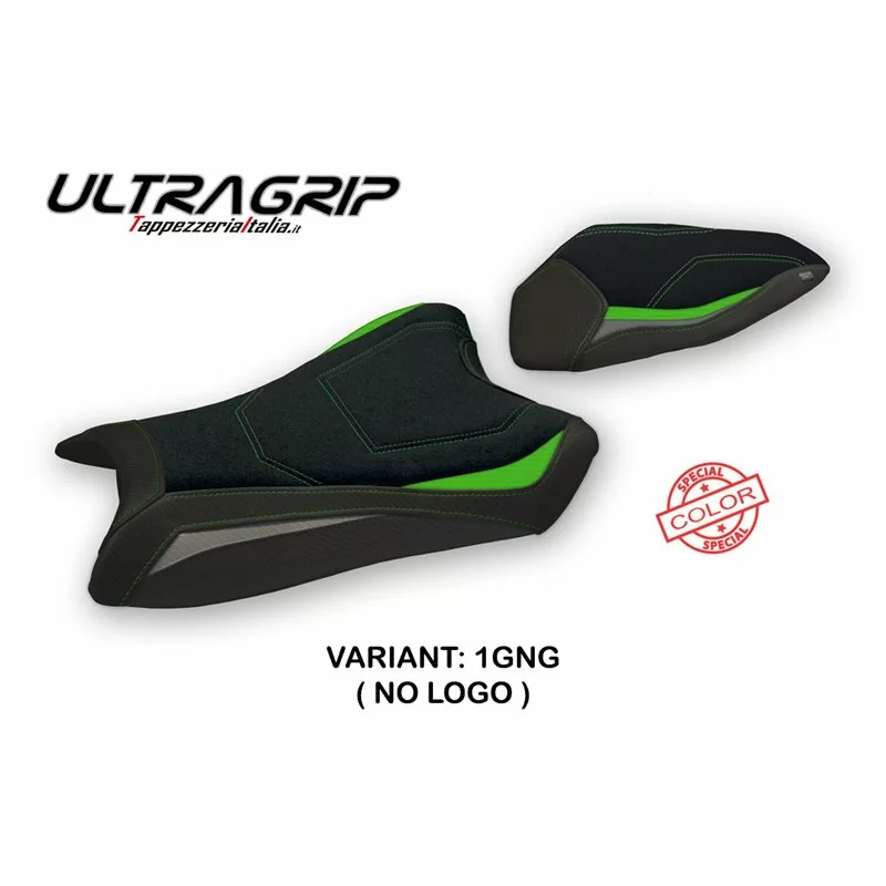 Sitzbezug mit Kawasaki Ninja ZX 10 R (16-20) - Monroy Sonderfarbe Ultragrip