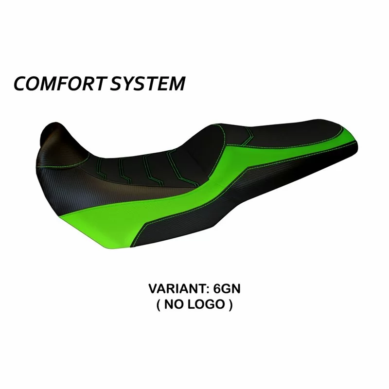 Funda de Asiento con Kawasaki Versys 1000 (11-18) - Lampedusa Colour Comfort System