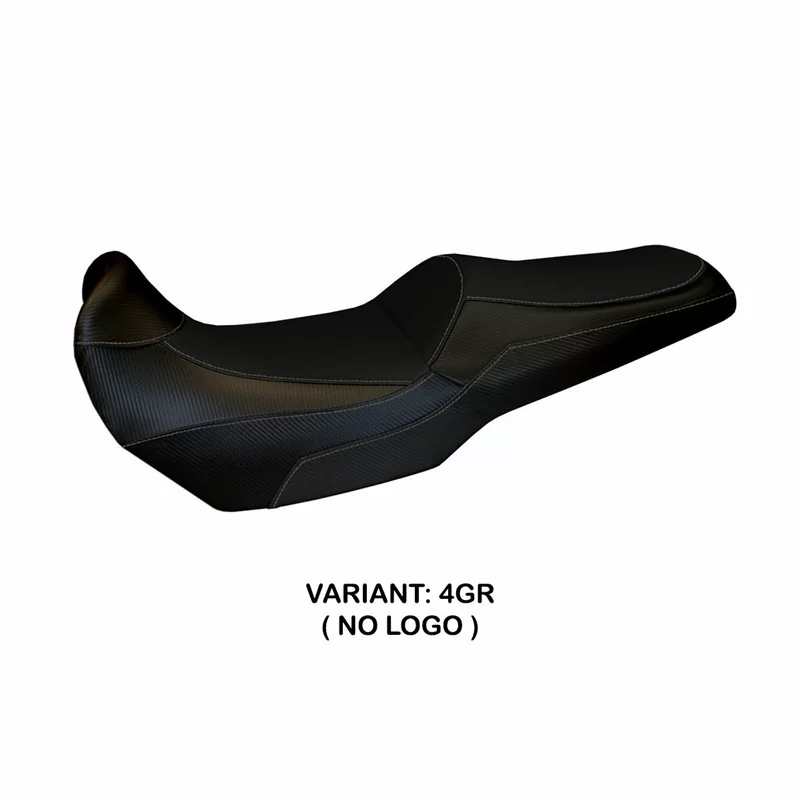 Housse de Selle Kawasaki Versys 1000 (11-18) Lampedusa Total Black