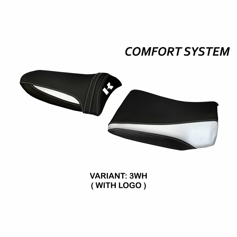 Housse de siège avec Kawasaki Z 1000 (03-06) Pozzuoli 1 Comfort System