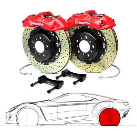 Brembo GT MASERATI GranTurismo, GranTurismo S 2P1.9023A