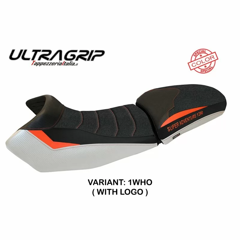 Sitzbezug mit KTM 1290 Super Adventure S - T - Eden Sonderfarbe Ultragrip