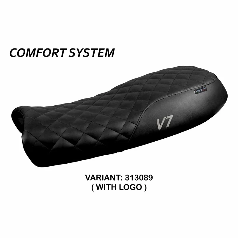 Funda de Asiento con Moto Guzzi V7 - Davis Vintage sistema Comfort