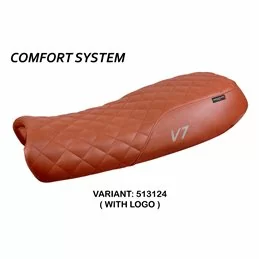 Funda de Asiento con Moto Guzzi V7 - Davis Vintage sistema Comfort