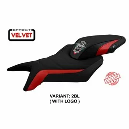 Funda de Asiento con MV Agusta Brutale 800 (16-21) - Fortuna Color Especial terciopelo