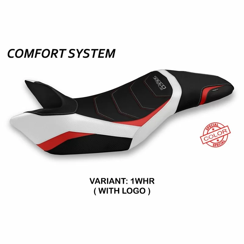 Seat cover Triumph Speed Triple (11-15) Ghibellina Special Color Comfort System 