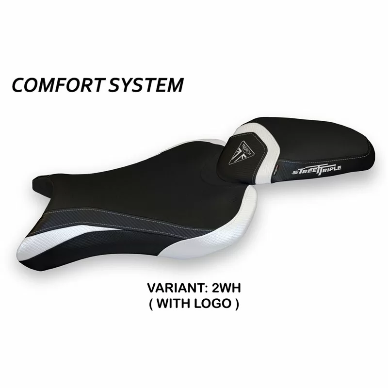 Seat cover Triumph Street Triple (17-21) Molina 1 Comfort System 