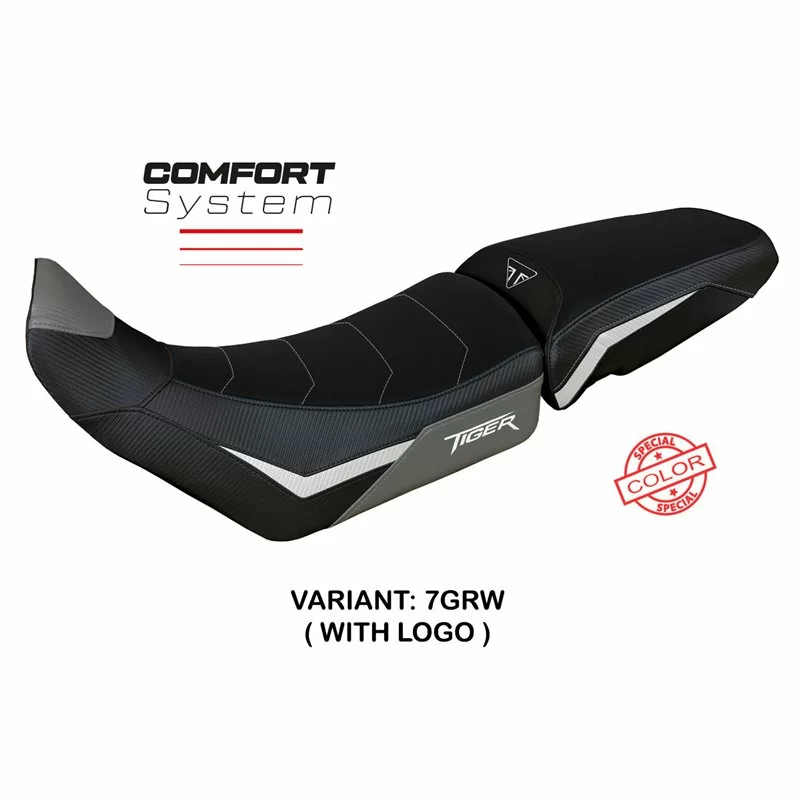 Funda de Asiento con Triumph Tiger 900 (20-22) - Dover Comfort System