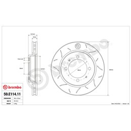 Brembo 59.E114.11 TY3