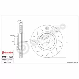 Brembo 59.E114.22 TY3