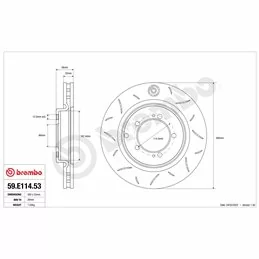 Brembo 59.E114.53 TY3