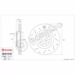 Brembo 59.E114.57 TY3