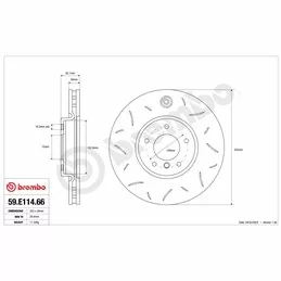 Brembo 59.E114.65 TY3