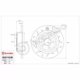 Brembo 59.E114.98 TY3