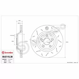 Brembo 59.E115.37 TY3